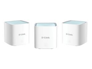 D-Link EAGLE PRO AI M15 - Wi-Fi system (3 routers) - up to 500 sq.m - mesh - GigE - 802.11a/b/g/n/ac/ax - Dual Band