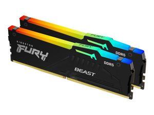 Kingston FURY Beast 16GB (2 x 8GB) 288-Pin PC RAM DDR5 5600 (PC5 44800) Memory (Desktop Memory) Model KF556C40BBAK2-16