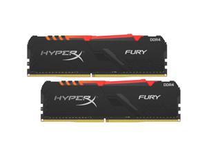 HyperX FURY RGB - DDR4 - 32 GB: 2 x 16 GB - DIMM 288-pin - 3600 MHz / PC4-28800 - CL17 - 1.35 V - unbuffered - non-ECC -