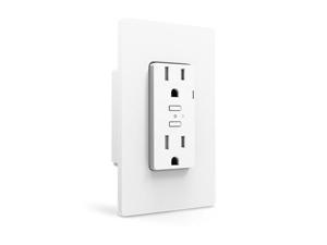 iDevices IDEV0010 Wifi Smart Wall Outlet Works W/ Alexa HomeKit Google Assistant