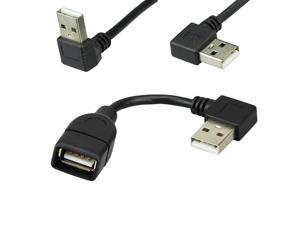 USB Extension Cable 90 degree USB 2.0 Cable for PS4 Xbox SSD USB 2.0 Male to female Extension Cable charge Data (1pcs) USB Extension Cable 90 degree USB 2.0 Cable for PS4 Xbox SSD USB 2.0 Male to female Extension Cable charge Data (1pcs)