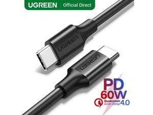 UGREEN 60W USB C to USB Type-C Cable PD QC 4.0 Fast Charge Data Cable for Macbook Samsung S9 Plus USB C Cable for Huawei Mate 20 (1pcs) UGREEN 60W USB C to USB Type-C Cable PD QC 4.0 Fast Charge Data Cable for Macbook Samsung S9 Plus USB C Cable for Huawei Mate 20 (1pcs)