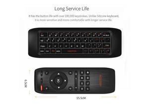 24G Fly Air Mouse Raspberry pi 3 Wireless Keyboard Remote control Learning keyboard Combo for Android Smart TV Box Computer