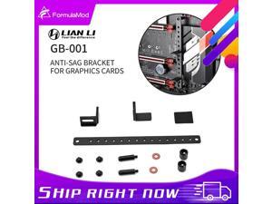 Lian Li Metal Bracket GPU Holder for Single and Double Graphics Card Holder Suit for E-ATX ATX Motherboard , GB-001