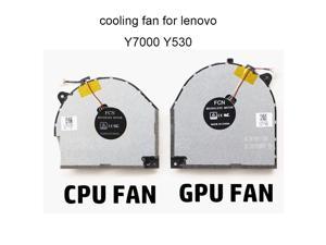 Computer Fans CPU Cooling Fan For Lenovo Legion Y7000 Y530 Y530-15ICH DFS200105BR0T Notebook PC GPU Cooler Radiato4 wire New