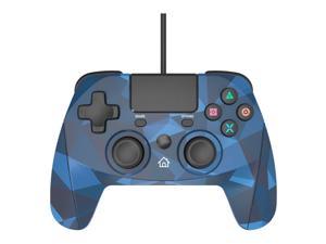 Snakebyte Gamepad for Playstation 4  Wired PS4 Controller with 3m Cable  Blue Camo