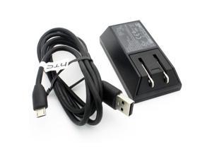 2-in-1 Home Wall Charger AC 1A USB Adapter Data Cable N1O for Amazon Fire HD 10 8, Kindle DX Fire HD 6 7 8.9 HDX 7 8.9 - LG G Pad 10.1 7.0 8.0 8.3 F 8.0 X8.3, Stylo 3 - Motorola Droid Turbo 2