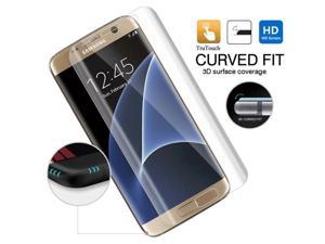 Samsung Galaxy S7 Full Cover Screen Protector HD Clear Curved LCD Film Display Touch Screen Guard