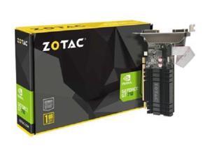 ZOTAC GeForce GT 710 DirectX 12 ZT-71301-20L 1GB 64-Bit DDR3 PCI Express 2.0 x8 ZOTAC GeForce GT 710 DirectX 12 ZT-71301-20L 1GB 64-Bit DDR3 PCI Express 2.0 x8