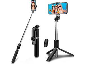 Selfie Stick Tripod with Remote Phone Recording Stand Travel Tripod for iPhone Cell Phones Cellphone Filming Tripod Travel Necessories Gift for Men Women Tripode para Celulares Tripie para Celular