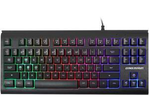  Rii RK100 3 Colors LED Backlit Mechanical Feeling USB Wired  Multimedia Gaming Keyboard, Office Keyboard for Working or Primer  Gaming,Office Device : Video Games