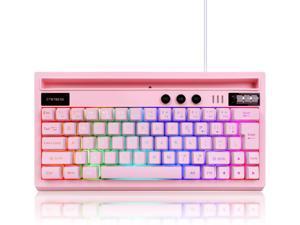  Rii RK100 3 Colors LED Backlit Mechanical Feeling USB Wired  Multimedia Gaming Keyboard, Office Keyboard for Working or Primer  Gaming,Office Device : Video Games