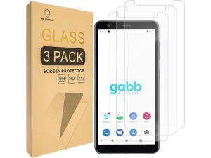 MrShield 3Pack Designed For ZTE Gabb Z2 Tempered Glass Japan Glass with 9H Hardness Screen Protector with Lifetime Replacement