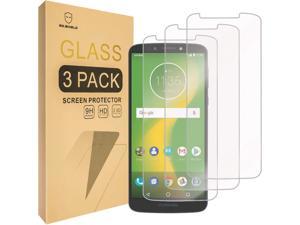 MrShield 3PACK Designed For Motorola Moto E5 Plus Tempered Glass Screen Protector Japan Glass With 9H Hardness with Lifetime Replacement