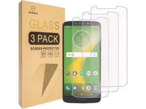 MrShield 3PACK Designed For Motorola Moto E5 Supra Tempered Glass Screen Protector with Lifetime Replacement