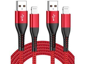 iphone charger 2 pack 10 ft apple mfi certifiedlightning cable nylon braided cable fast charging cords apple charger iphone cable compatible with iphone 14 13 12 11 x pro max mini 8 7 6s ipad ipod