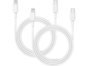 USBC to Lightning Cable for Apple iPhone 13 12 11 Pro Max Charger 3Ft 2 Pack Apple MFi Certified iPhone Fast Charging USB Type C to Lightning Cord for iPhone 14 Plus131211Mini 3 Feet White