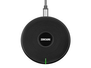 Zendure Q3 Qi Wireless Charger - Ultra Compact Qi Compatible Charger, Supports Fast Charging for iPhone X/ 8 Plus (7.5W), Samsung Galaxy S9/S9+/S8/S8+, LG V20/V30 (10W)