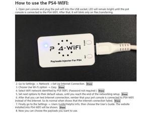 WiFi Payloads Injector for PS4 WiFi Crack Module ESP8266 Serial Hen 1.6 Wireless Decoding Module for PS4 Firmware 4.55/5.05/5.07 WiFi Payloads Injector for PS4 WiFi Crack Module ESP8266 Serial Hen 1.6 Wireless Decoding Module for PS4 Firmware 4.55/5.05/5.07