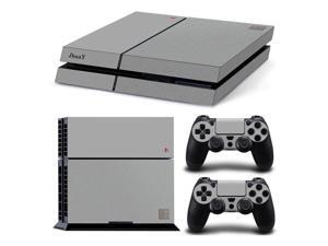 Protective Vinyl Sticker Cover for PS4 Console + 2 Pcs Skin for PS4 Controller Protective Vinyl Sticker Cover for PS4 Console + 2 Pcs Skin for PS4 Controller