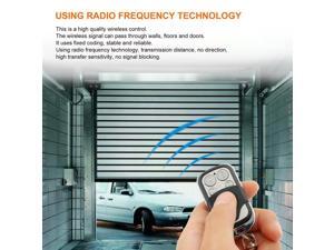 Universal Wireless RF Remote Control Key 4 Channel ABCD 433MHz Electric Garage Door Alarm Keychain Controller Car Keys Universal Wireless RF Remote Control Key 4 Channel ABCD 433MHz Electric Garage Door Alarm Keychain Controller Car Keys