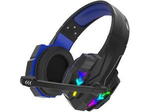 PC Gaming Headset with Microphone for Xbox One, Computer, Mac, Laptop, PS5 Headset with Noise Cancelling Mic, Deep Bass Stereo Gaming Headphones with Super Soft Memory Earmuffs for Kids Adults PC Gaming Headset with Microphone for Xbox One, Computer, Mac, Laptop, PS5 Headset with Noise Cancelling Mic, Deep Bass Stereo Gaming Headphones with Super Soft Memory Earmuffs for Kids Adults