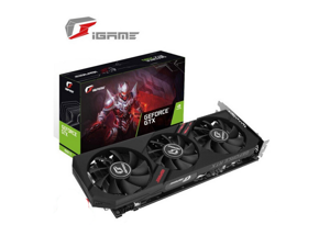 Colorful iGame GeForce GTX 1660 Ti Ultra 6GB GDRR6 192-bit HDMI/DP/DVI Three Fans,PCI Express 3.0 16X Colorful iGame GeForce GTX 1660 Ti Ultra 6GB GDRR6 192-bit HDMI/DP/DVI Three Fans,PCI Express 3.0 16X