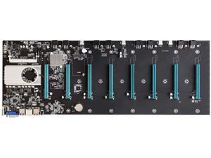 New BTC-S37 Mining Machine Motherboard 8 PCIE 16X Graph Card SODIMM DDR3 SATA3.0 Support VGA + HDMI-Compatible New BTC-S37 Mining Machine Motherboard 8 PCIE 16X Graph Card SODIMM DDR3 SATA3.0 Support VGA + HDMI-Compatible