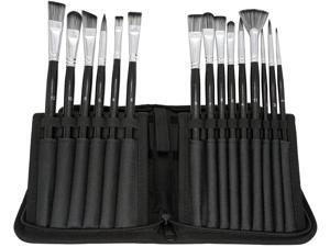 LOLTON Artist Paint Brush Set 15Pcs for Acrylic, Watercolor, Oil, Gouache Paint, Body Paint and Nail LOLTON Artist Paint Brush Set 15Pcs for Acrylic, Watercolor, Oil, Gouache Paint, Body Paint and Nail