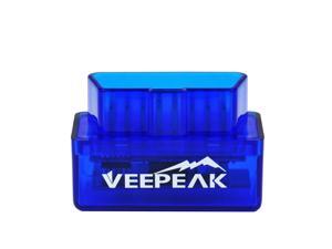 Veepeak Mini Bluetooth OBD2 OBD II Scanner Car Engine Trouble Code Reader Android Diagnostic Scan Tool for 1996 and Newer Vehicles in the US