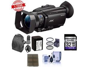 Sony FDR-AX700 4K Camcorder w/ 32GB Memory Card Bundle Sony FDR-AX700 4K Camcorder w/ 32GB Memory Card Bundle