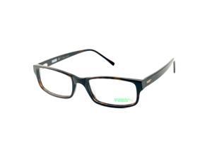Puma Eyeglasses Men Havana Full Rim Rectangle 54 19 140 PE0021O 002 Puma Eyeglasses Men Havana Full Rim Rectangle 54 19 140 PE0021O 002