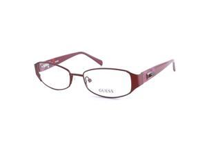 Guess Women GU2411 RD Red 52 17 135 Full Rim Oval Guess Women GU2411 RD Red 52 17 135 Full Rim Oval