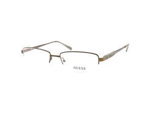 Guess Men GU 1816 BRN Brown 54 17 140 Semi Rimless Rectangle Guess Men GU 1816 BRN Brown 54 17 140 Semi Rimless Rectangle
