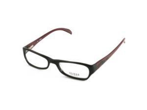 Guess Women GU2212 BLK Black/Wine 51 17 135 Full Rim Oval Guess Women GU2212 BLK Black/Wine 51 17 135 Full Rim Oval