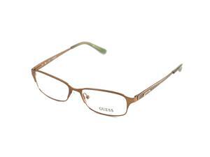 Guess Women GU2424 BRN Brown 51 15 135 Full Rim Rectangle Guess Women GU2424 BRN Brown 51 15 135 Full Rim Rectangle