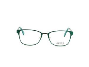 Guess Women's Eyeglasses GU 2550 094 Green 52 17 135 Full Rim Guess Women's Eyeglasses GU 2550 094 Green 52 17 135 Full Rim