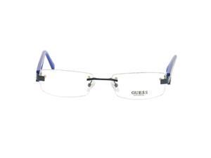 Guess Unisex Eyeglasses Frames GU 1630 BL Blue 52 18 140 Rimless Guess Unisex Eyeglasses Frames GU 1630 BL Blue 52 18 140 Rimless