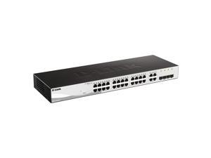 D-Link Systems 28-Port Gigabit Web Smart Switch including 4 Gigabit SFP Ports (DGS-1210-28) D-Link Systems 28-Port Gigabit Web Smart Switch including 4 Gigabit SFP Ports (DGS-1210-28)