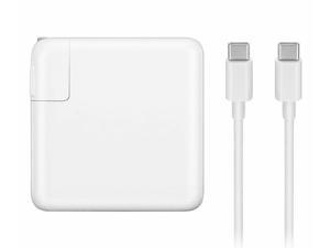 30W USB C Power Adapter, Compatible with MacBook 12inch 2015 MacBook Air Charger 2018Late iPad Pro, Pixel, Galaxy, Works with PD 30W 29W 20W, Included USB-C to USB-C Charge Cable (6.6ft/2m)