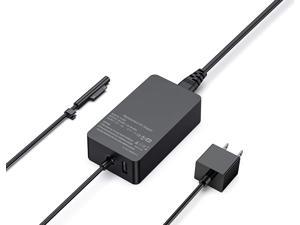 Surface Pro Surface Laptop Charger  65W Power Adapter Compatible with Microsoft Surface Pro X Pro 7 Pro 6 Pro 5 Pro 4 Pro 3 Surface Laptop 1 2 3 Surface Go 1 2 Surface Book