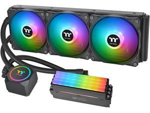 Thermaltake Floe RC360 ARGB Motherboard Sync LGA 1200/AM4 360mm PWM All-in-One CPU & Memory Cooler - CL-W290-PL12SW-A Thermaltake Floe RC360 ARGB Motherboard Sync LGA 1200/AM4 360mm PWM All-in-One CPU & Memory Cooler - CL-W290-PL12SW-A