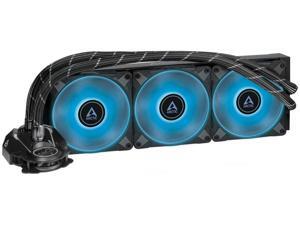 ARCTIC Liquid Freezer II 360 RGB - Multi-Compatible All-in-one CPU AIO Water Cooler with RGB, Compatible with Intel & AMD, efficient PWM-Controlled Pump, Fan Speed: 200-1800 RPM - Black (ACFRE00097A) ARCTIC Liquid Freezer II 360 RGB - Multi-Compatible All-in-one CPU AIO Water Cooler with RGB, Compatible with Intel & AMD, efficient PWM-Controlled Pump, Fan Speed: 200-1800 RPM - Black (ACFRE00097A)