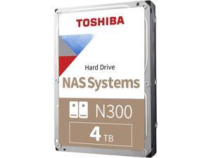 Toshiba N300 4TB NAS 3.5-Inch Internal Hard Drive - CMR SATA 6 GB/s 7200 RPM 128 MB Cache - HDWQ140XZSTA Toshiba N300 4TB NAS 3.5-Inch Internal Hard Drive - CMR SATA 6 GB/s 7200 RPM 128 MB Cache - HDWQ140XZSTA