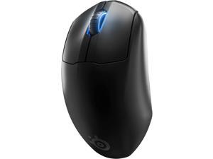 SteelSeries Prime Wireless FPS Gaming Mouse with Magnetic Optical Switches and 5 Programmable Buttons – USB-C – 18,000 CPI TrueMove Air Optical Sensor – Prism RGB Lighting - Black