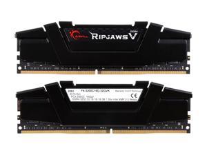 Ripjaws V Series 32GB (2 x 16GB) 288-Pin DDR4 SDRAM DDR4 3200 (PC4 25600) G.SKILL Desktop Memory Model F4-3200C16D-32GVK