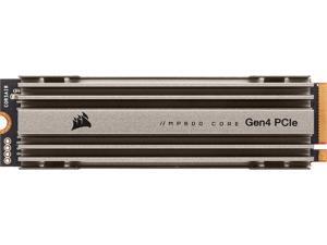 Corsair MP600 Core M.2 2280 4TB PCIe Gen 4.0 x4, NVMe 1.3 3D QLC Internal Solid State Drive (SSD) CSSD-F4000GBMP600COR Corsair MP600 Core M.2 2280 4TB PCIe Gen 4.0 x4, NVMe 1.3 3D QLC Internal Solid State Drive (SSD) CSSD-F4000GBMP600COR