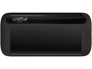 Crucial X8 2TB Portable SSD – Up to 1050MB/s – USB 3.2 – External Solid State Drive, USB-C, USB-A – CT2000X8SSD9