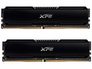 XPG GAMMIX D20 Desktop Memory: 32GB (2x16GB) DDR4 3600MHz CL18 Black AX4U360016G18A-DCBK20 XPG GAMMIX D20 Desktop Memory: 32GB (2x16GB) DDR4 3600MHz CL18 Black AX4U360016G18A-DCBK20