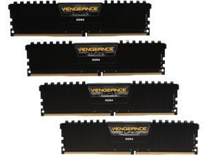 CORSAIR VENGEANCE LPX 32GB (4x8GB) DDR4-2400 (PC4-19200) C16 Desktop Memory for Intel X99/100/200 Model CMK32GX4M4A2400C16